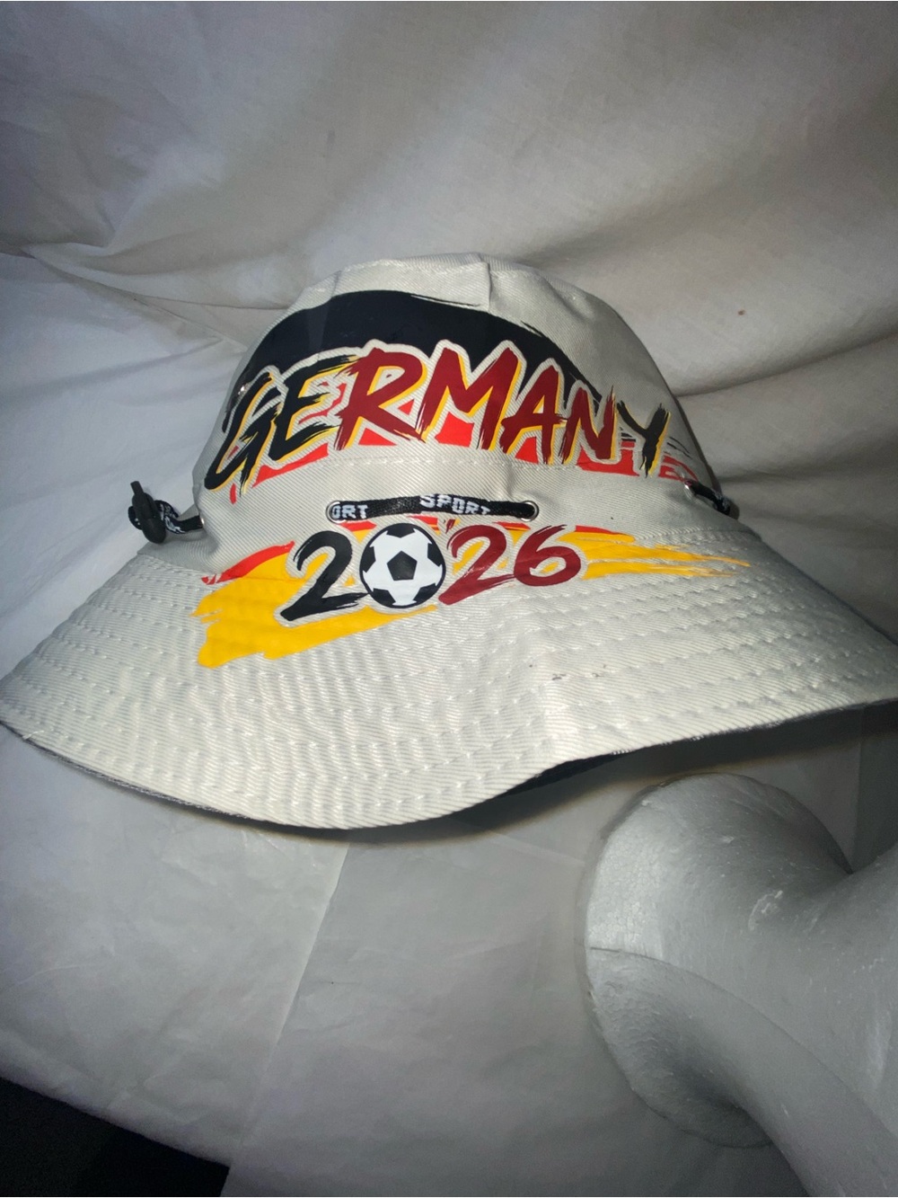 Germany 2026  White Bucket Hat - Soccer Fan Accessory